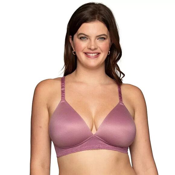Vanity Fair Other - Vanity Fair Effortless Wireless Convertable Bra 77164 Enchanted Mauve 42B NWT